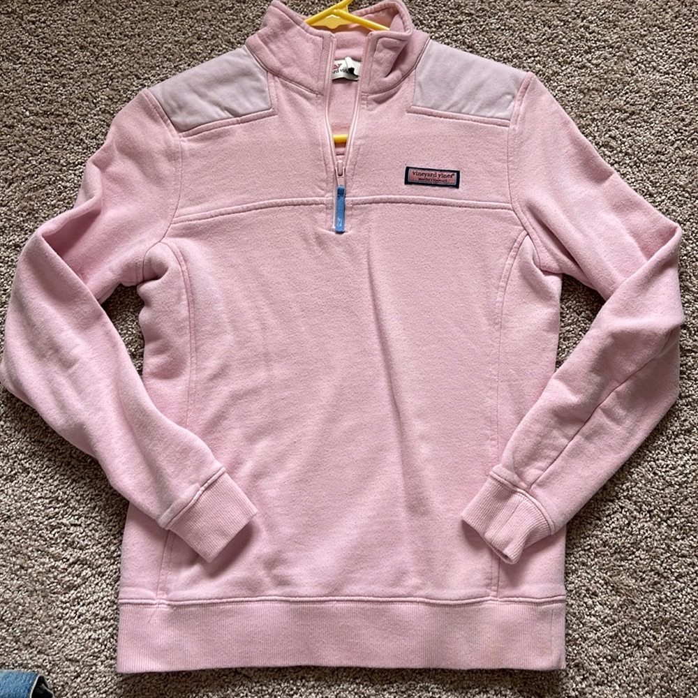 Vineyard Vines Quarter Zip / XXS / pink